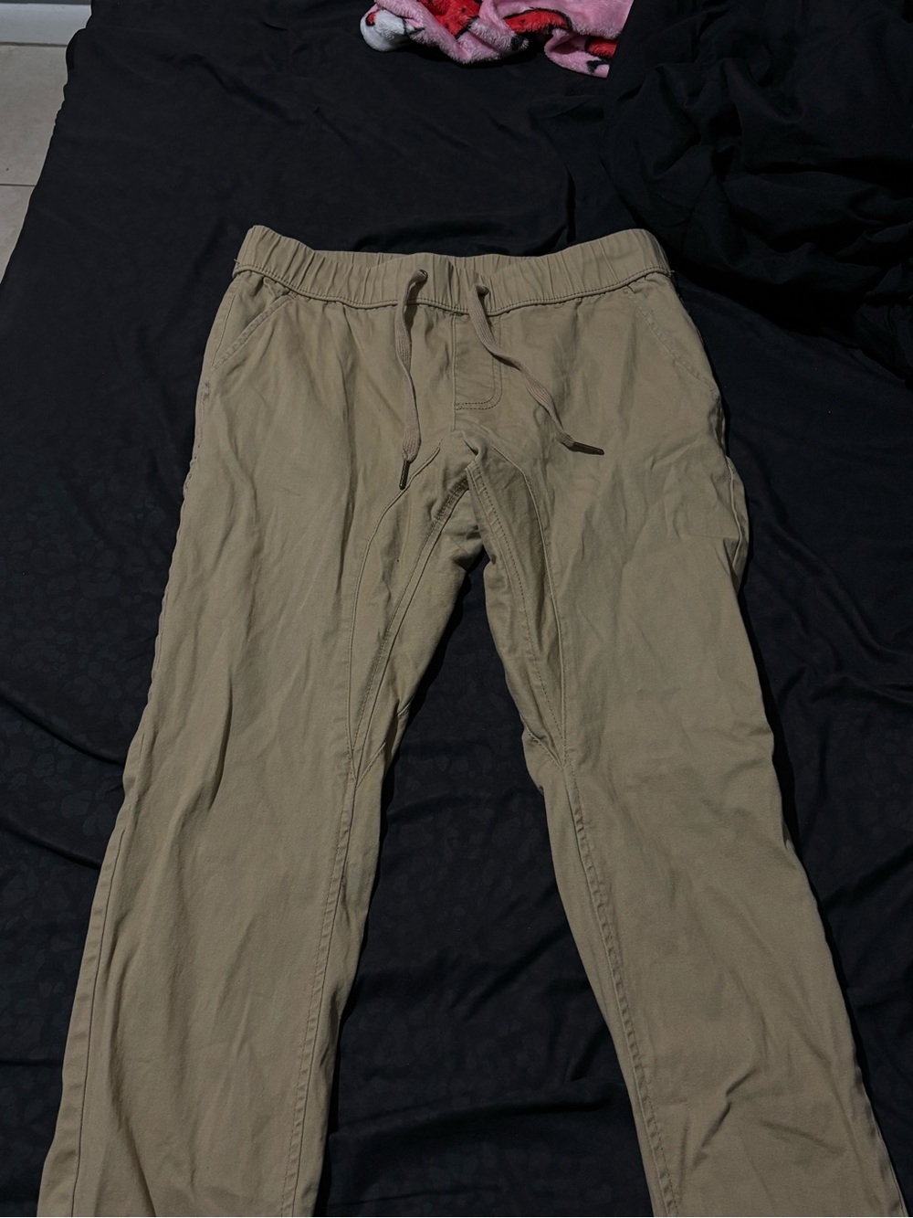 Ring of Fire Olive Drawstring Chino Pants